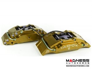 FIAT 500 Brake Upgrade Kit - Tarox 6 Pot Brake Conversion Kit - Gold - Sport Plus